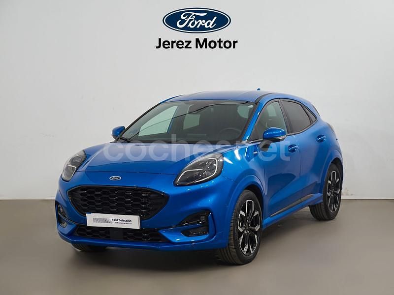 Azul Usado 2023 Ford Puma ST-Line X SUV | 24.180 € (Caro) - Imagen 1/4