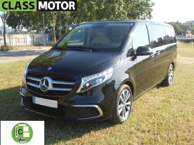 Negro Usado 2021 Mercedes V300 Avantgarde Monovolumen | 63.990 € (Buen precio) - Imagen 1/4