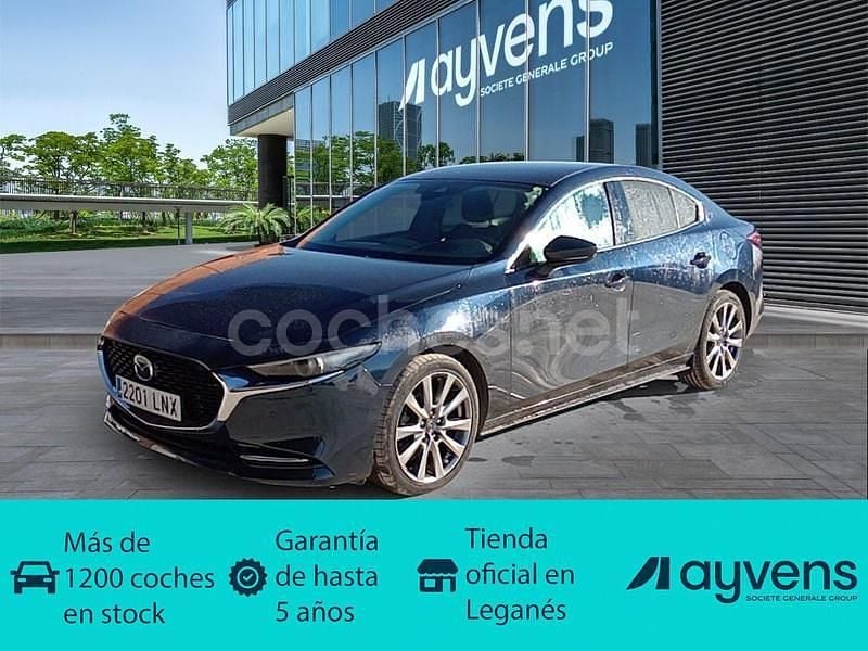 Azul Usado 2021 Mazda 3 Berlina | 21.400 € (Precio justo) - Imagen 1/4