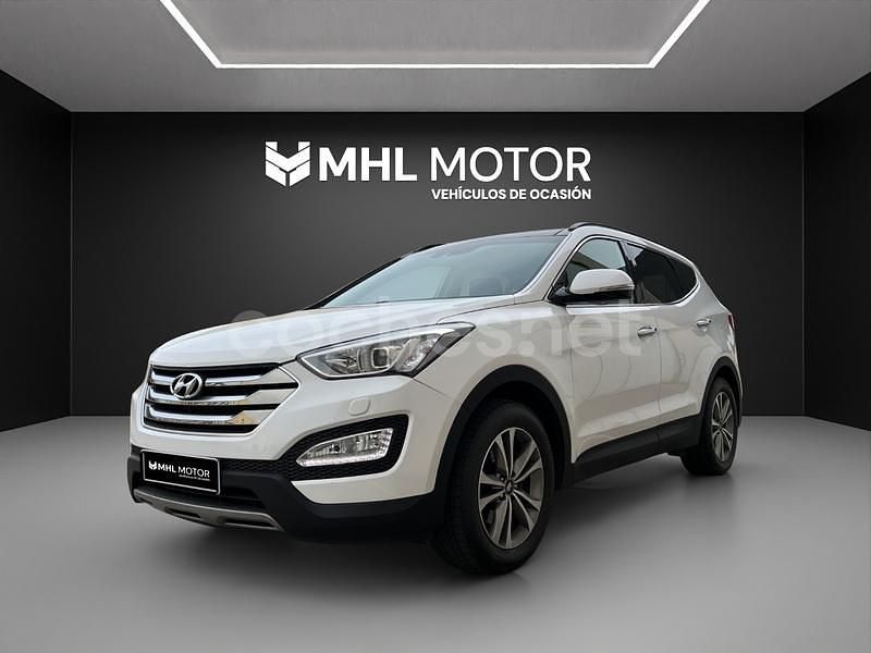 Blanco Usado 2016 Hyundai Santa Fe SUV | 17.480 € (Precio justo) - Imagen 1/4