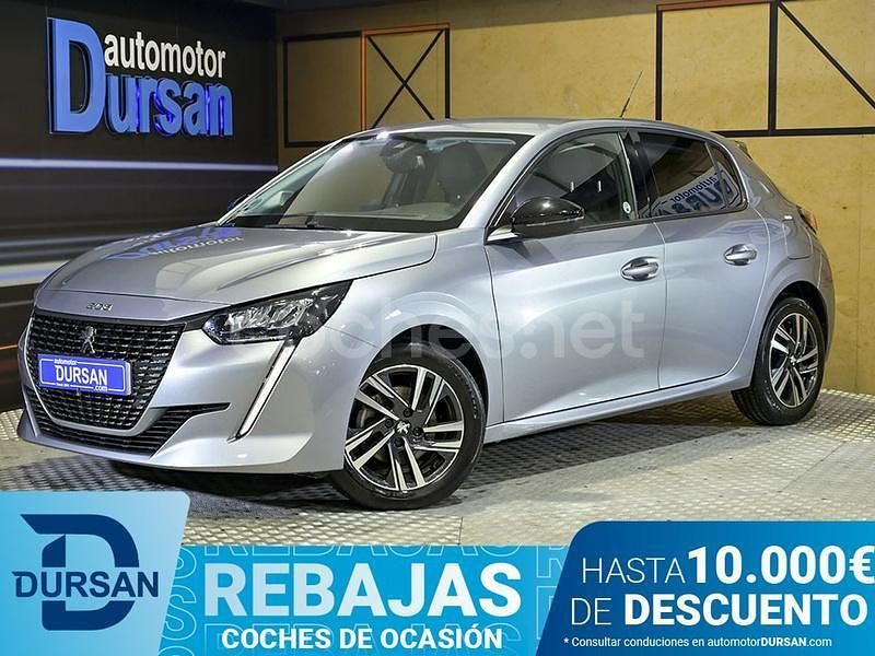 Gris Usado 2023 Peugeot 208 Allure Utilitario | 16.990 € (Caro) - Imagen 1/4