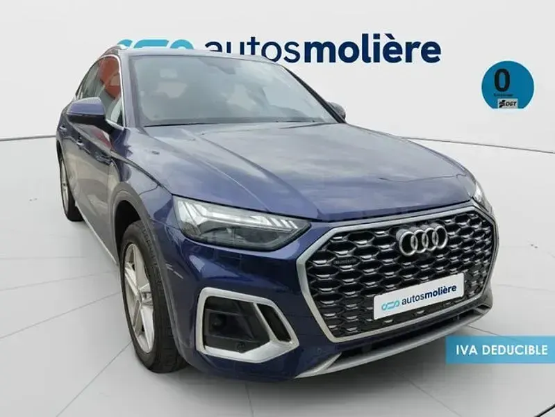 Usado Audi Q5 Sportback S-Line 299 CV (219 kW) 2022 Azul SUV