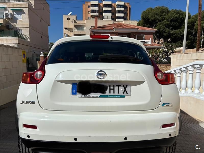 Usado Nissan Juke Acenta 110 CV (80 kW) 2013 Blanco SUV