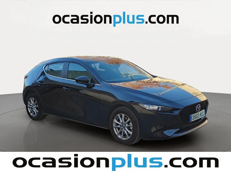 Usado Mazda 3 Prime-Line 140 CV (102 kW) 2025 Negro Utilitario