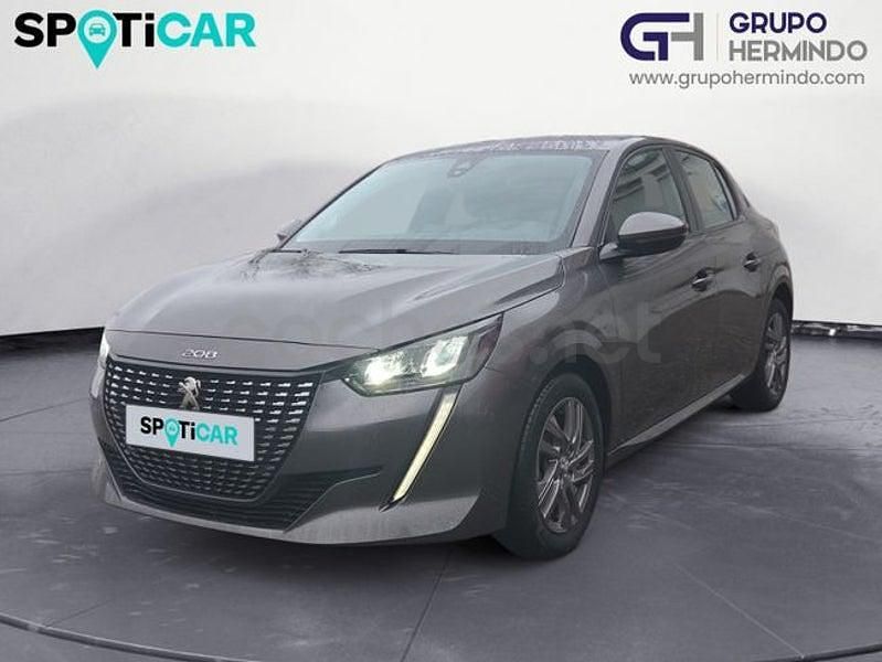 Usado Peugeot 208 Active 100 CV (73 kW) 2021 Gris / plata Utilitario