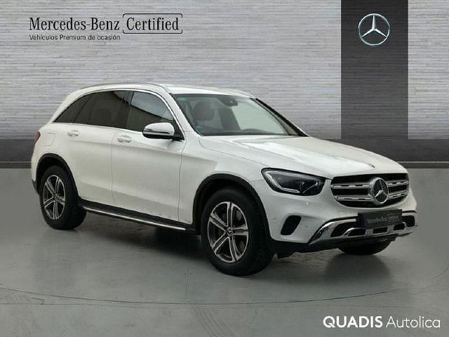 Usado Mercedes GLC200 163 CV (119 kW) 2019 Blanco polar SUV