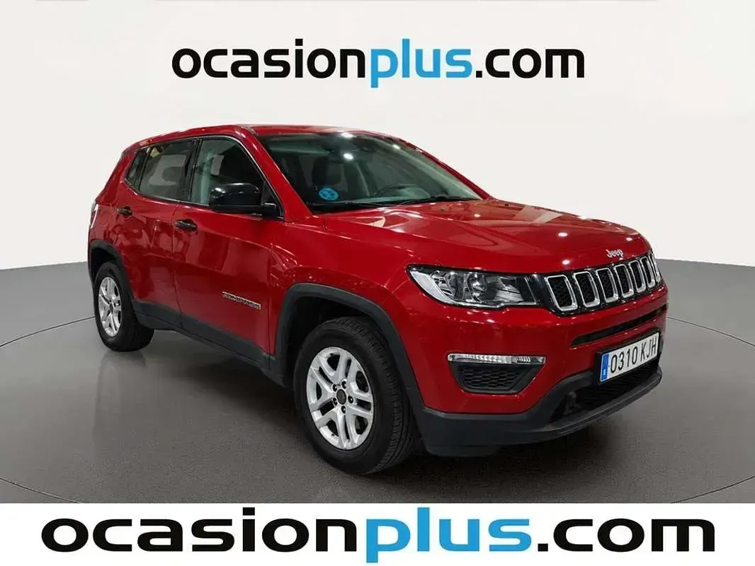 Usado Jeep Compass Sport 140 CV (102 kW) 2019 Rojo SUV