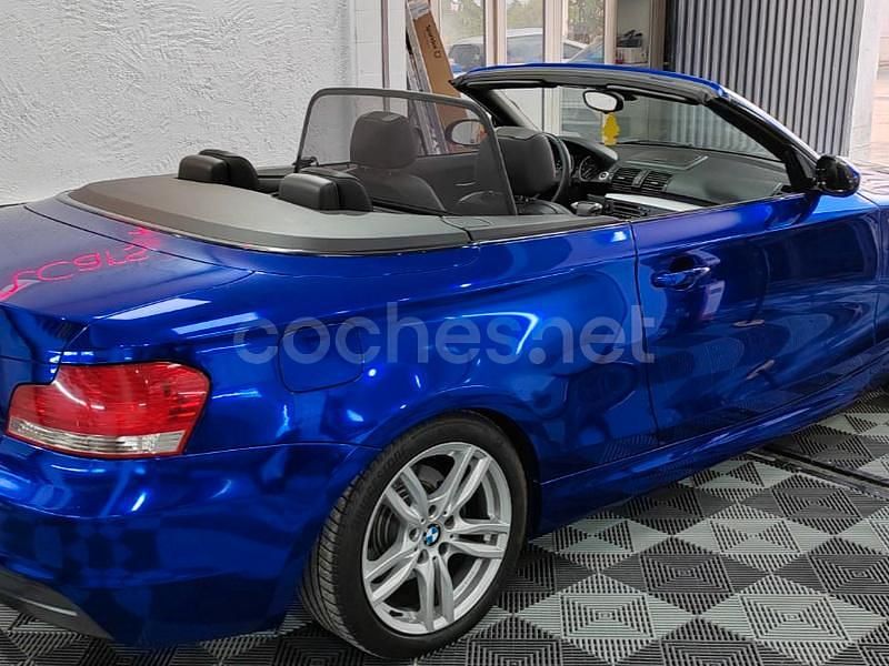 Usado BMW 118 Cabriolet 143 CV (105 kW) 2009 Azul Descapotable