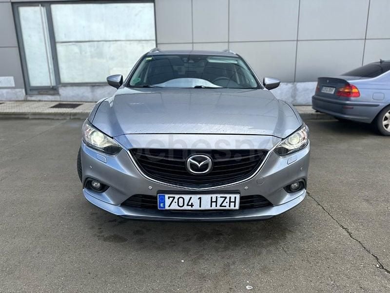 Usado Mazda 6 Style 150 CV (110 kW) 2014 Gris / plata Familiar