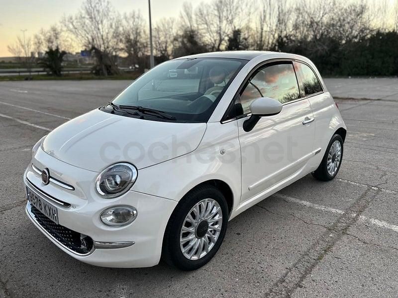 Usado Fiat 500 Lounge 85 CV (62 kW) 2019 Blanco Berlina