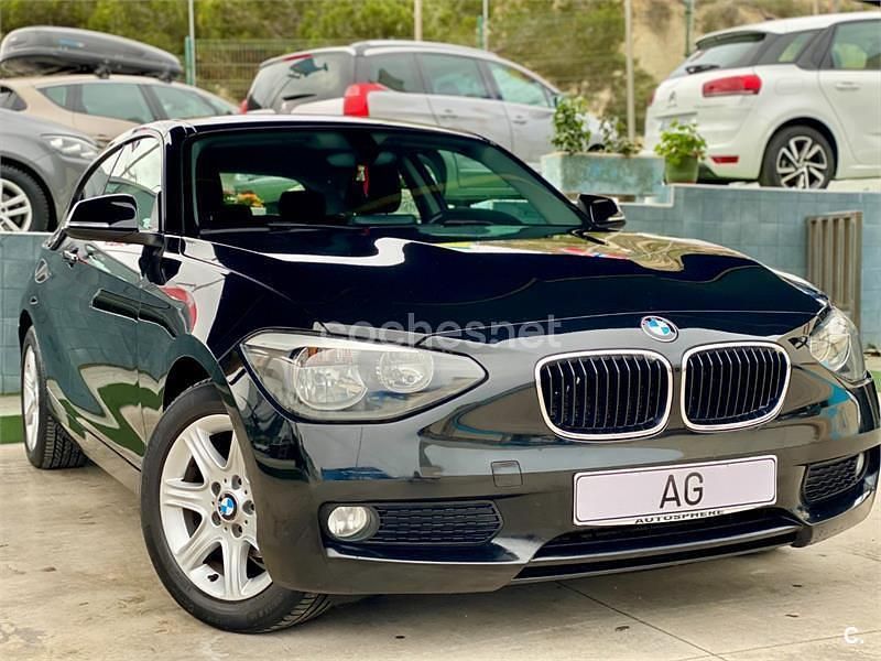 Negro Usado 2013 BMW 116 Utilitario | 7700 € (Buen precio) - Imagen 1/4