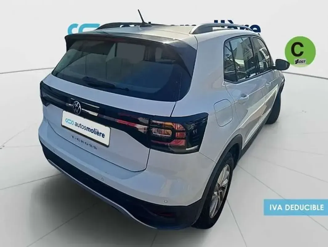 Usado VW T-Cross Advance 110 CV (80 kW) 2023 Blanco SUV