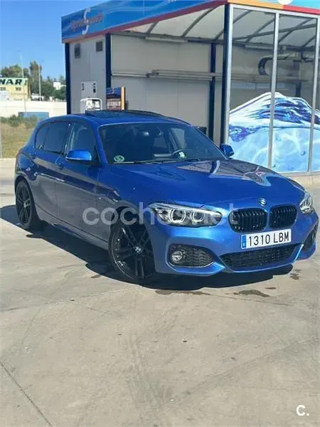 Usado BMW 118 150 CV (110 kW) 2019 Azul Utilitario