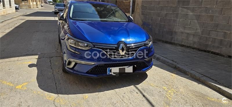 Usado Renault Mégane GT Line GT-Line 140 CV (102 kW) 2019 Azul Berlina