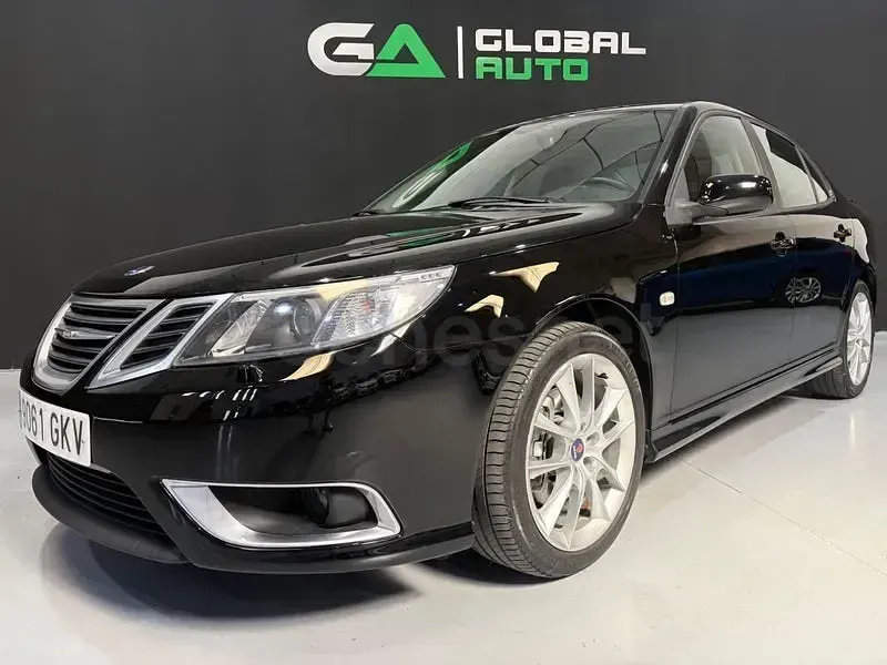 Usado Saab 9-3 Aero 210 CV (154 kW) 2009 Negro Berlina