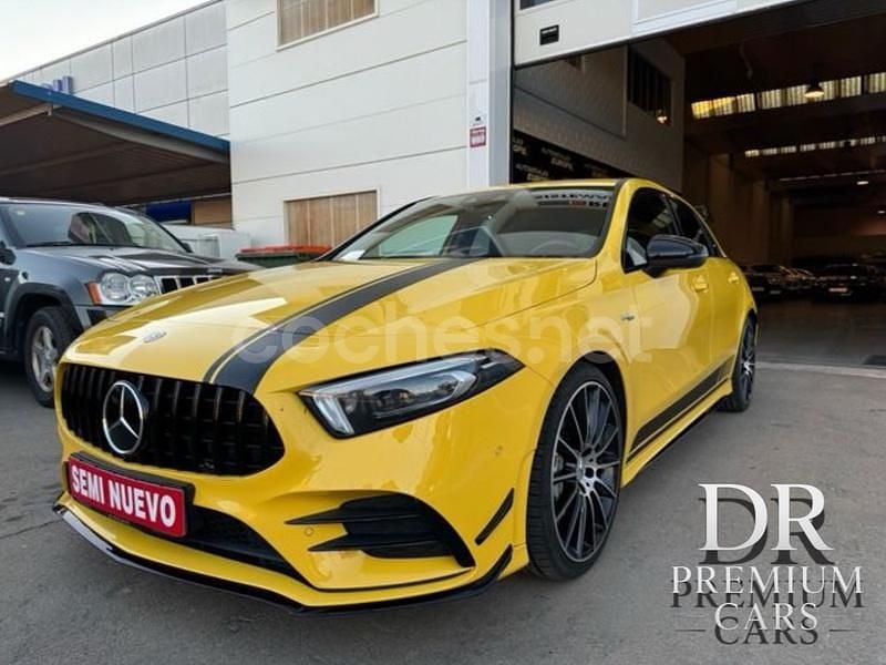 Amarillo Usado 2019 Mercedes A35 AMG Berlina | 35.990 € (Buen precio) - Imagen 1/4