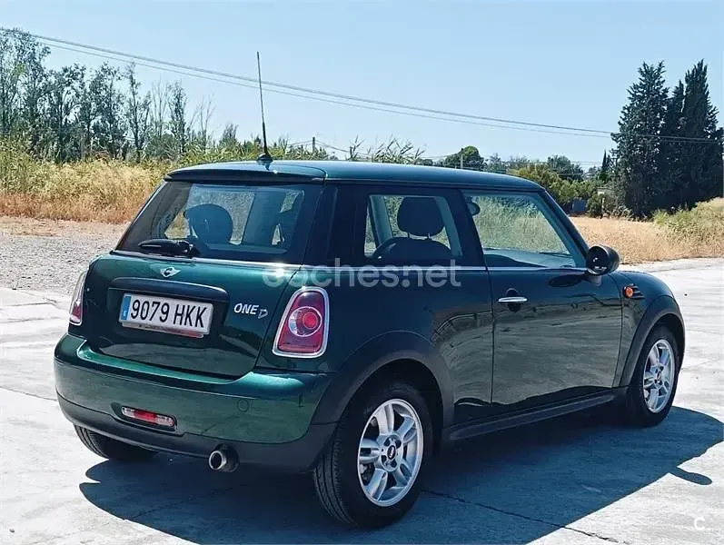 Usado Mini One D 90 CV (66 kW) 2012 Verde Utilitario