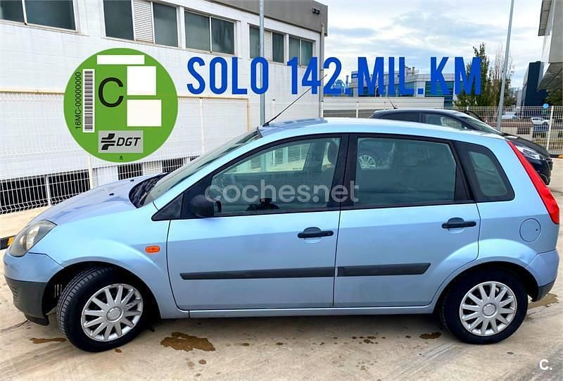 Azul Usado 2007 Ford Fiesta Ambiente Berlina | 2800 € (Buen precio) - Imagen 1/4