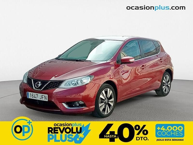 Usado Nissan Pulsar Tekna 116 HP (85 kW) 2015 Vermelho Sedan