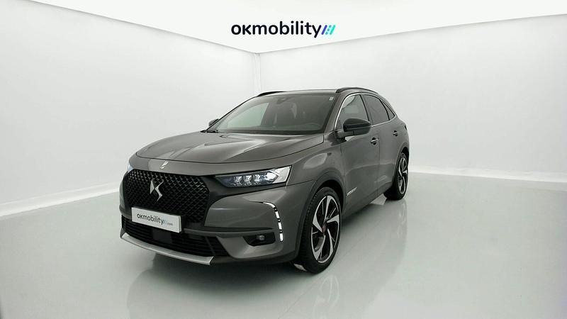 Gris platino Usado 2022 DS Automobiles DS7 Crossback Performance Line Plus SUV | 23.760 € (Buen precio) - Imagen 1/4