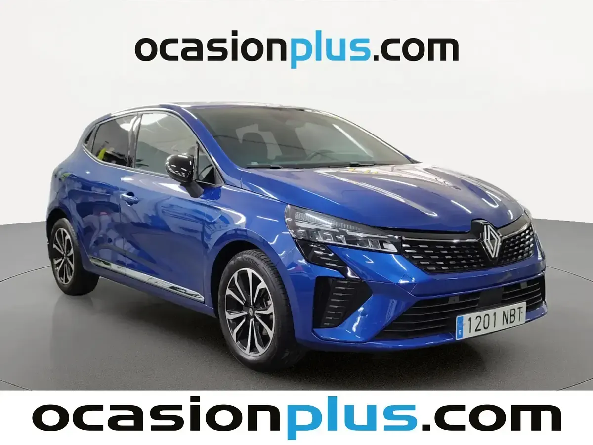 Usado Renault Clio V Techno 100 CV (73 kW) 2025 Azul Berlina
