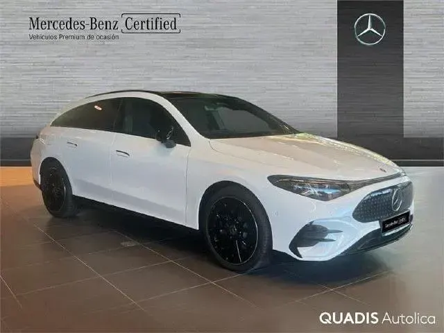 Nuevo Mercedes CLA250e Shooting Brake AMG line 200 kW (272 CV) 2026 Blanco polar Familiar