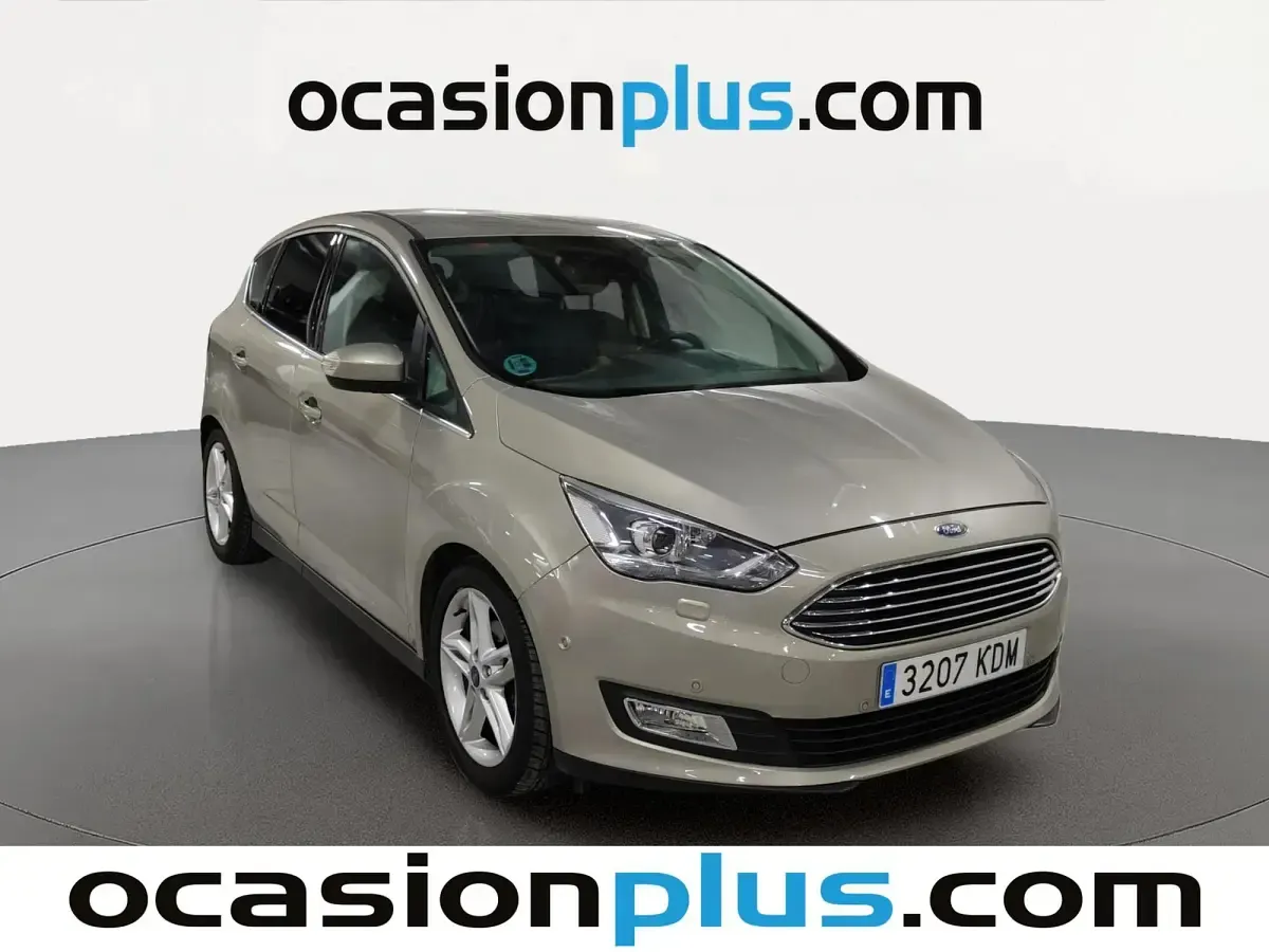 Usado Ford C-MAX Titanium 125 CV (91 kW) 2017 Gris Monovolumen