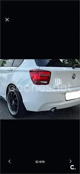 Usado BMW 116 116 CV (85 kW) 2014 Blanco Utilitario