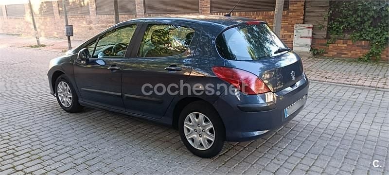 Usado Peugeot 308 110 CV (80 kW) 2009 Azul Berlina