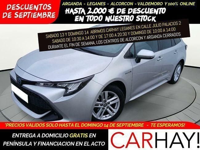 Gris Usado 2019 Toyota Corolla Active Familiar | 16.490 € (Precio justo) - Imagen 1/4