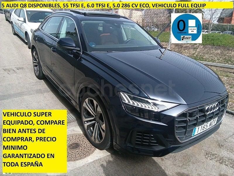 Usado Audi Q8 S-line plus 381 CV (280 kW) 2023 Azul SUV