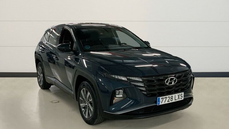 Gris Usado 2022 Hyundai Tucson SUV | 22.480 € (Precio justo) - Imagen 1/4