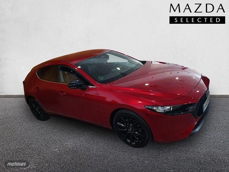 Rojo Usado 2023 Mazda 3 Homura-Line Berlina | 26.800 € (Un poco caro) - Imagen 1/4