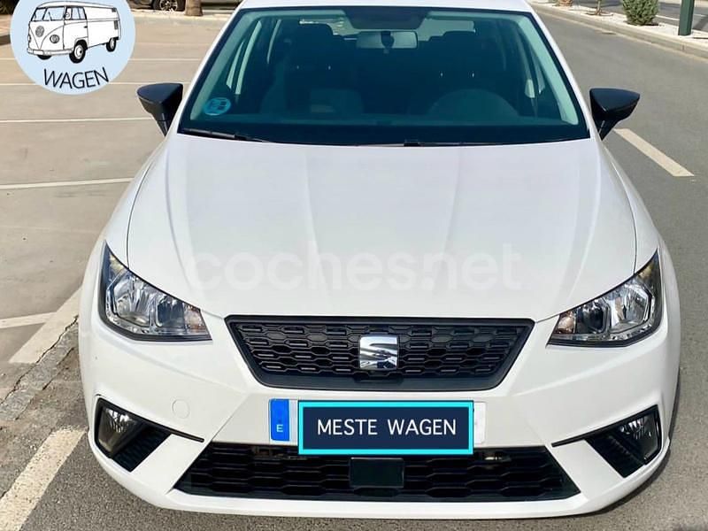 Usado Seat Ibiza Reference 80 CV (58 kW) 2021 Blanco Berlina