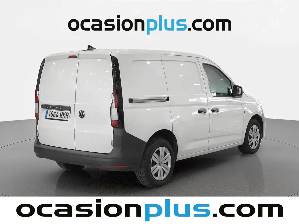 Usado VW Caddy 75 CV (55 kW) 2023 Blanco Monovolumen