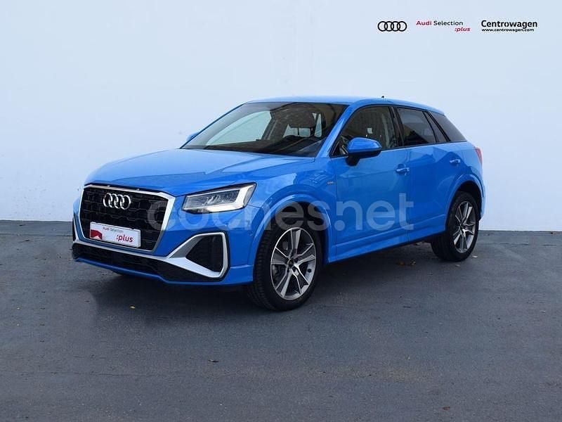 Azul Usado 2021 Audi Q2 S-Line SUV | 27.191 € (Un poco caro) - Imagen 1/4