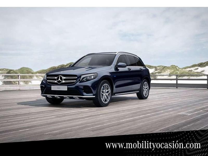 Usado Mercedes GLC350 320 CV (235 kW) 2016 Azul SUV