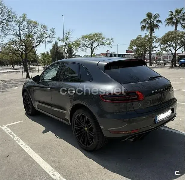 Usado Porsche Macan 252 CV (185 kW) 2017 Gris / plata SUV