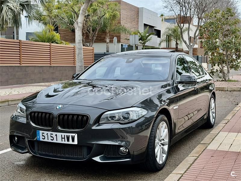 Negro Usado 2014 BMW 520 Berlina | 12.900 € (Precio justo) - Imagen 1/4