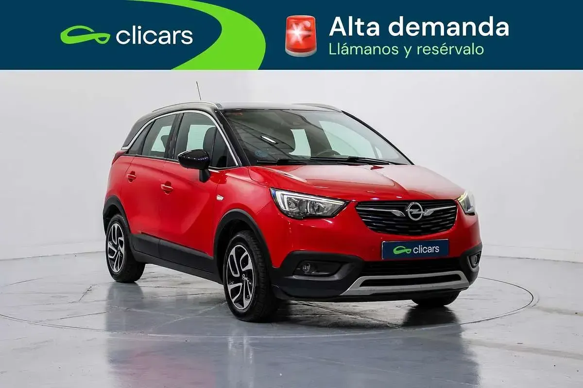 Usado Opel Crossland X Excellence 110 CV (80 kW) 2017 Rojo SUV
