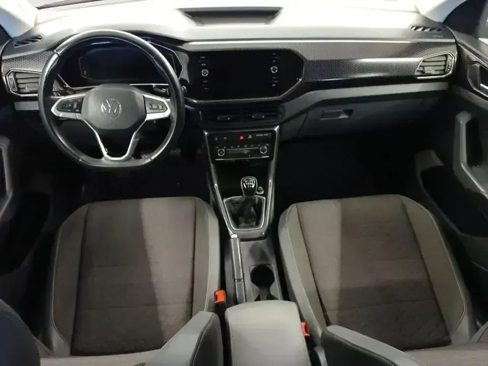 Usado VW T-Cross Sportline 110 CV (80 kW) 2021 Blanco SUV
