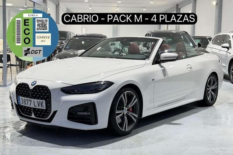 Usado BMW 420 M Sport 190 CV (139 kW) 2022 Blanco Descapotable