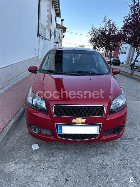 Usado Chevrolet Aveo LS 84 CV (61 kW) 2011 Granate Berlina