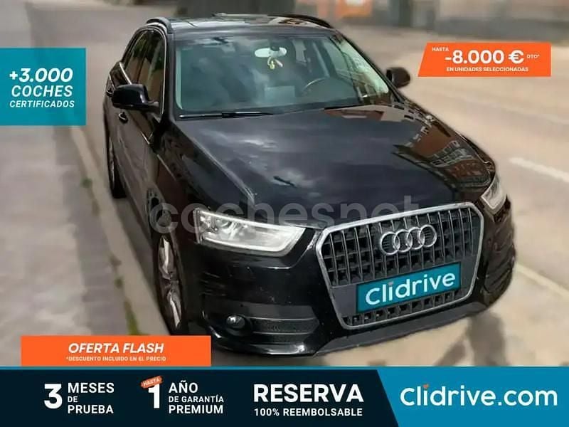 Usado Audi Q3 Premium 211 CV (155 kW) 2012 Negro SUV