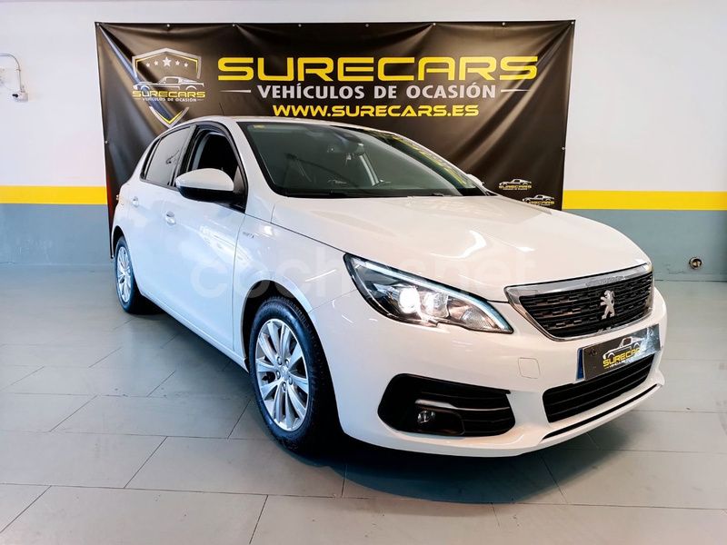 Blanco Usado 2018 Peugeot 308 Allure Familiar | 10.990 € (Precio justo) - Imagen 1/4