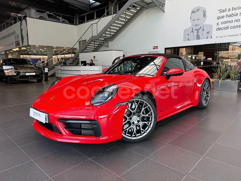 Rojo Usado 2021 Porsche 911 Targa 4S Descapotable | 185.000 € - Imagen 1/4