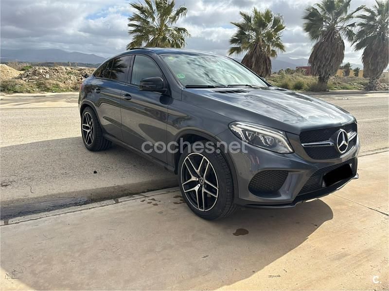 Usado Mercedes GLE350 258 CV (189 kW) 2015 Gris / plata Coupe