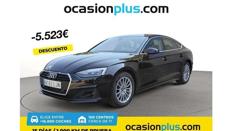 Negro Usado 2020 Audi A5 Sportback Utilitario | 27.458 € (Super precio) - Imagen 1/1