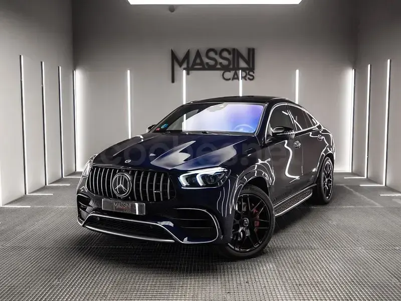 Usado Mercedes GLE63 AMG 612 CV (450 kW) 2021 Azul SUV