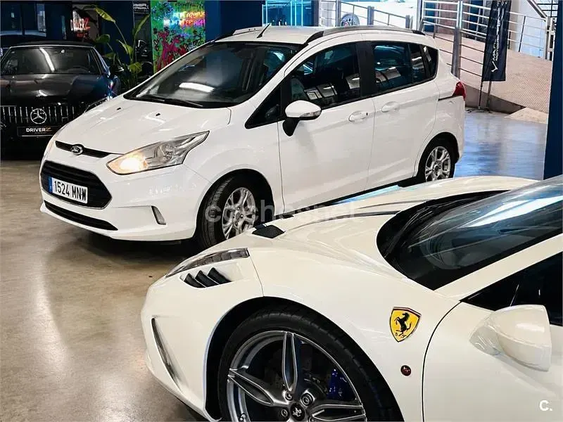 Usado Ford B-MAX Trend 100 CV (73 kW) 2016 Blanco Monovolumen
